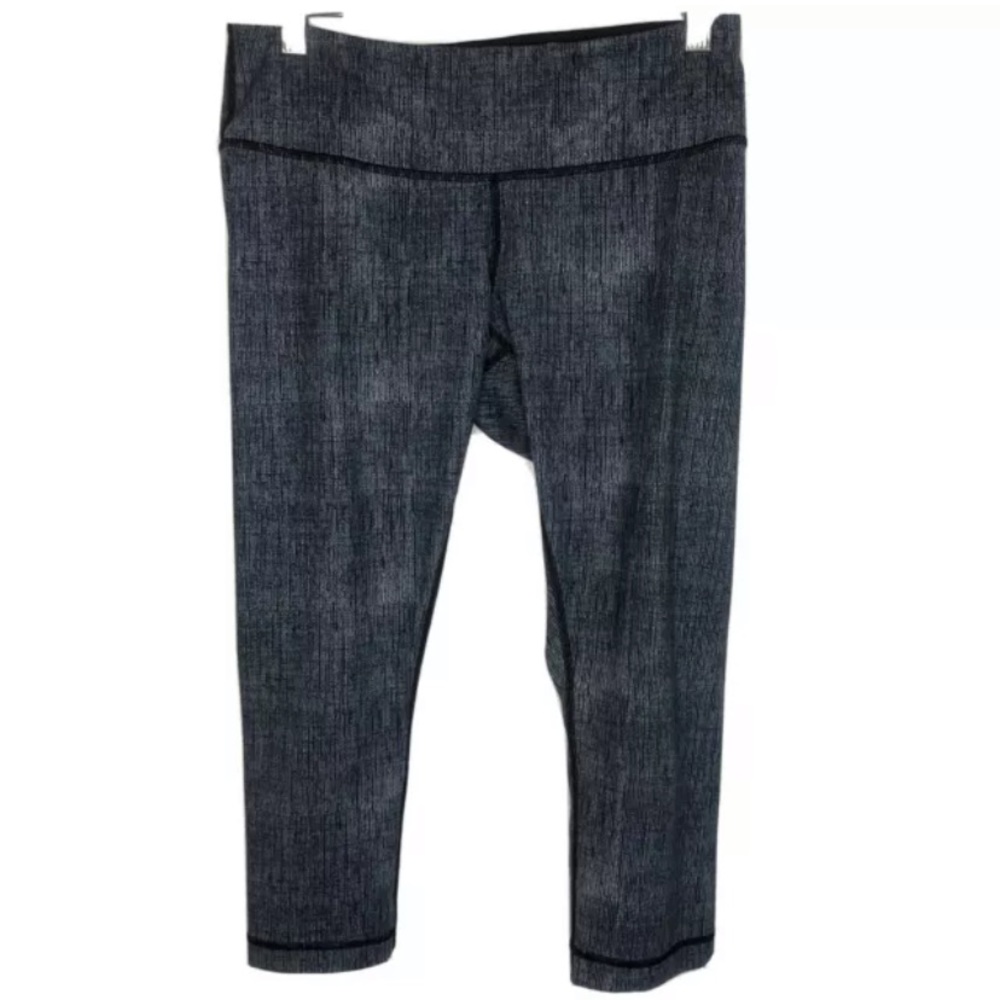 Lululemon Wunder Under Crop Mid Rise Leggings E28